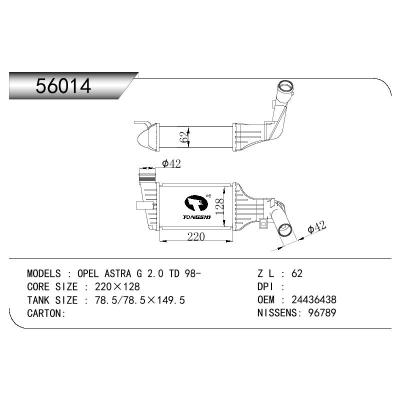 適用于GN DODGE VAUXHALL MOVANO MK (G)HATCHBACK/OPEL ZAFIRA (F75) 2.2 OEM:24436438/1302114