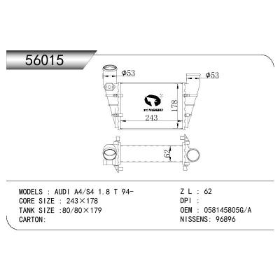 適用于AUDI AUDI A4/S4 1.8 T/PASSAT SALOON (3B2) OEM:058145805G/058145805A