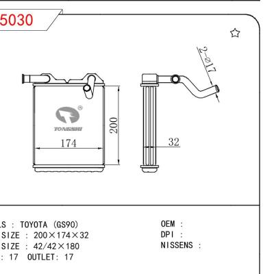 適用于TOYOTA TOYOTA (GS90)