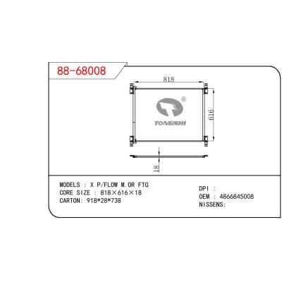 適用于NORTH AMERICA X P/FLOW M.OR FTG OEM:4866845008