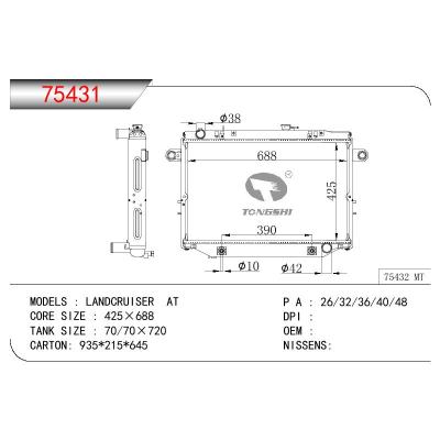 適用于TOYOTA LANDCRUISER