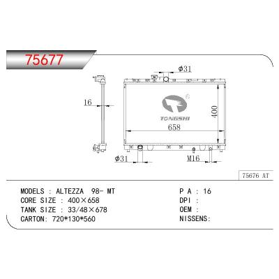 適用于TOYOTA TOYOTA ALTEZZA OEM:16400-7A180/16400-74890/164007A180/1640074890