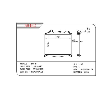 適用于曼MT中冷器