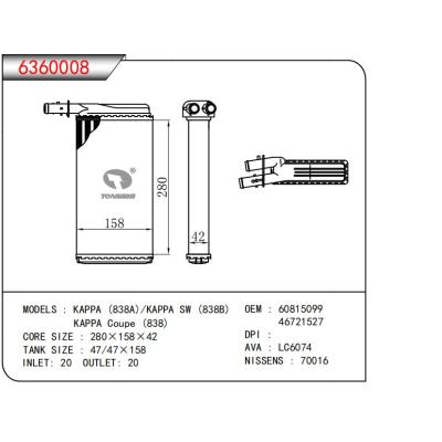  適用于KAPPA (838A)/KAPPA SW (838B)KAPPA Coupe (838) OEM:60815099,46721520