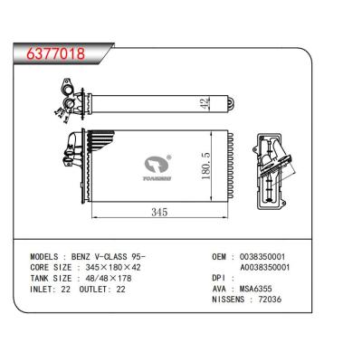  適用于BENZ V-CLASS 95- OEM:0038350001A,0038350001