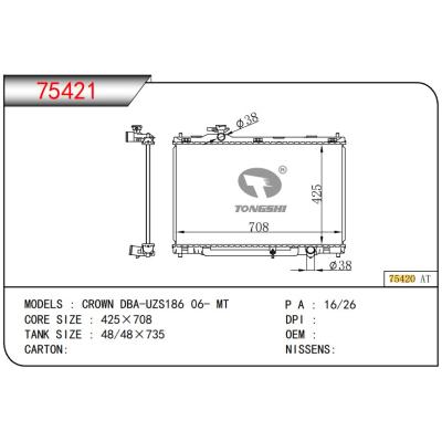 適用于TOYOTA?CROWN DBA-UZS186 06- MT