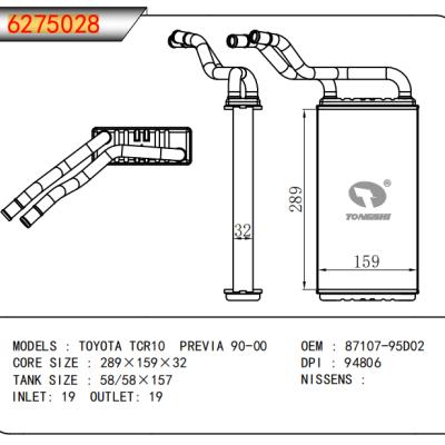 適用于豐田?TCR10?PREVIA?90-00暖風